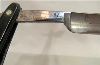 Rare Lot of 2 Antique Straight Razors Orig Boxes Baurmann & Son & Wostenholm